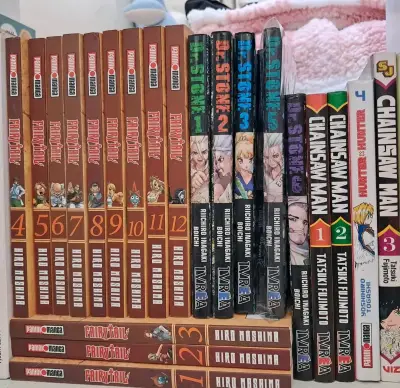 Colección de mangas variados - miniatura 1
