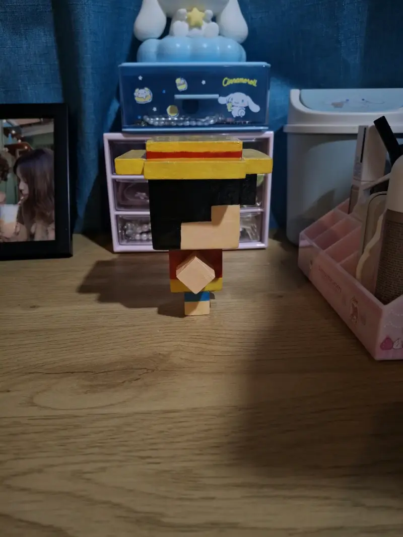 Figura decorativa Luffy madera - 6