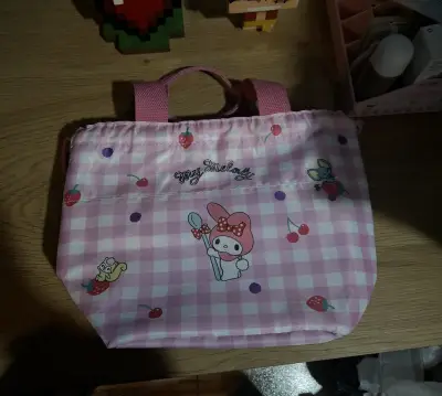 Lonchera My Melody, rosada - miniatura 1