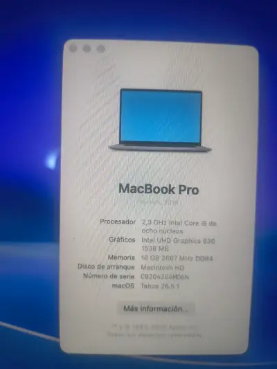 MacBook Pro 2019 16 pulgadas 1TB - miniatura 1