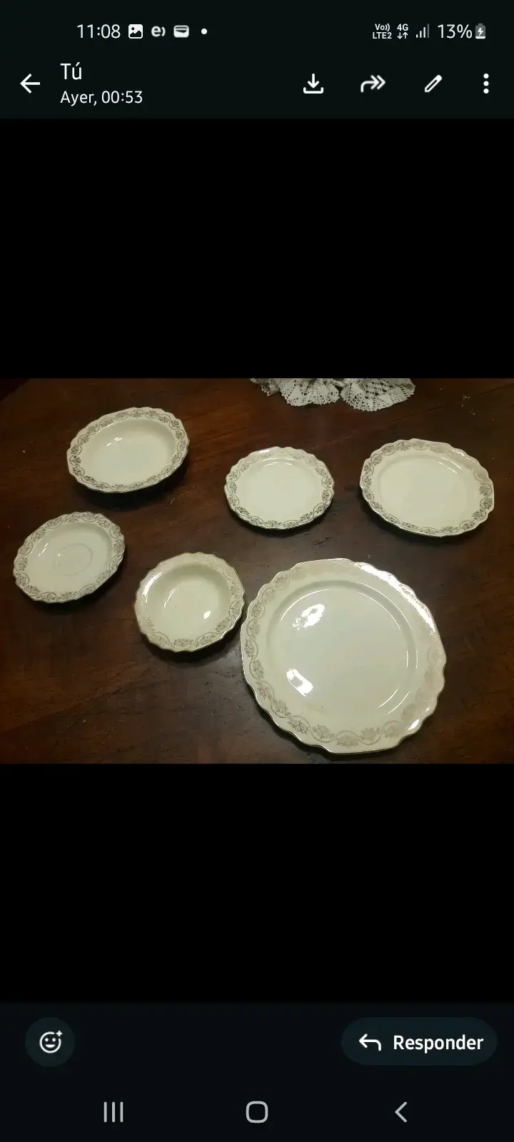 Platos decorativo vintage - 4