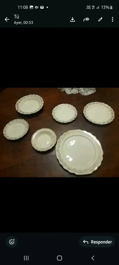 Platos decorativo vintage - miniatura 4