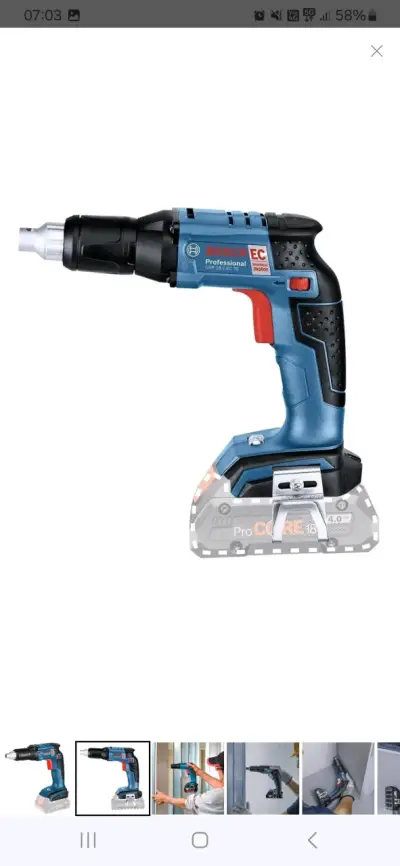 Atornillador Bosch sin cable - miniatura 1