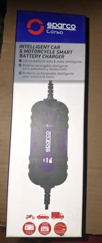 Cargador de batería Sparco 12A - miniatura 2