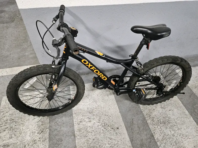 Bicicleta montaña Oxford negra aro 20 Modelo Drako - 1