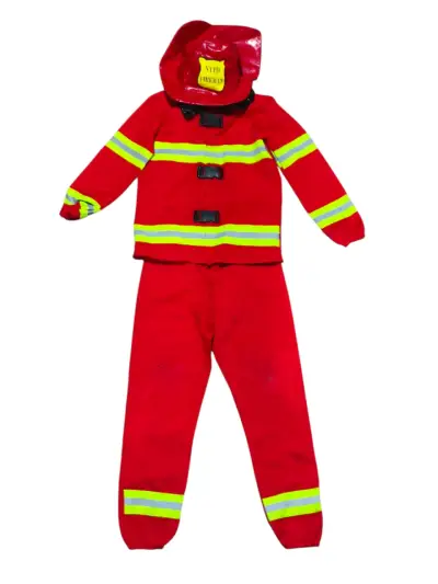 ✨Disfraz Niño Bombero, Talla 6, Gift Tower✨ - miniatura 1