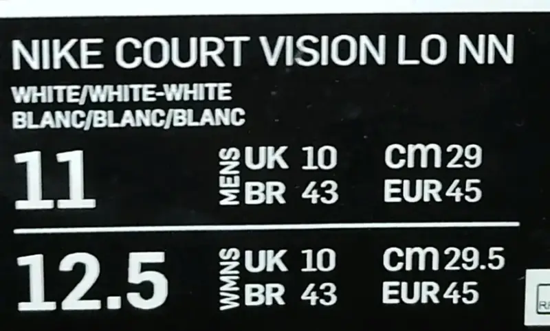 Zapatillas Nike Court Vision Blancas - 2