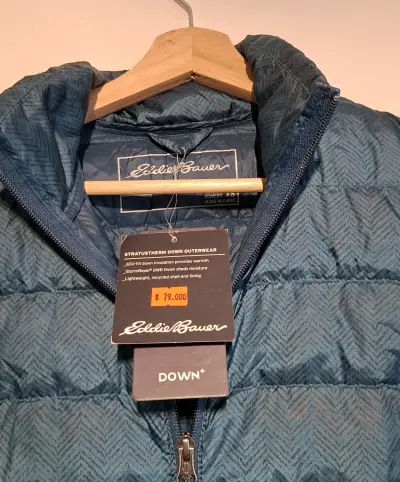 Parka de pluma Eddiebauer mujer talla XS - miniatura 3
