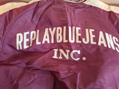Chaqueta Replay Blue Jeans morada - miniatura 1