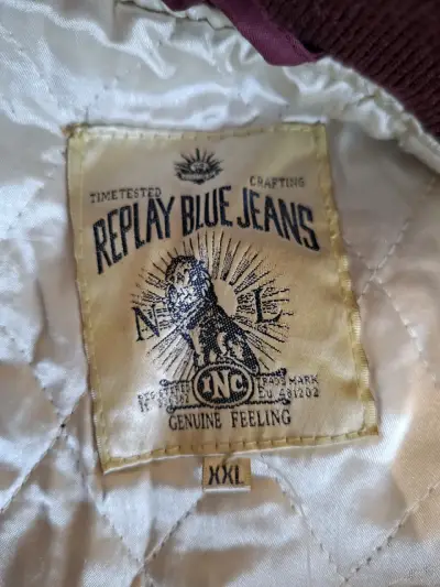 Chaqueta Replay Blue Jeans morada - miniatura 2