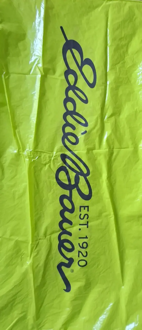 Parka de pluma  negra Eddie Bauer nueva talla Xl - 4