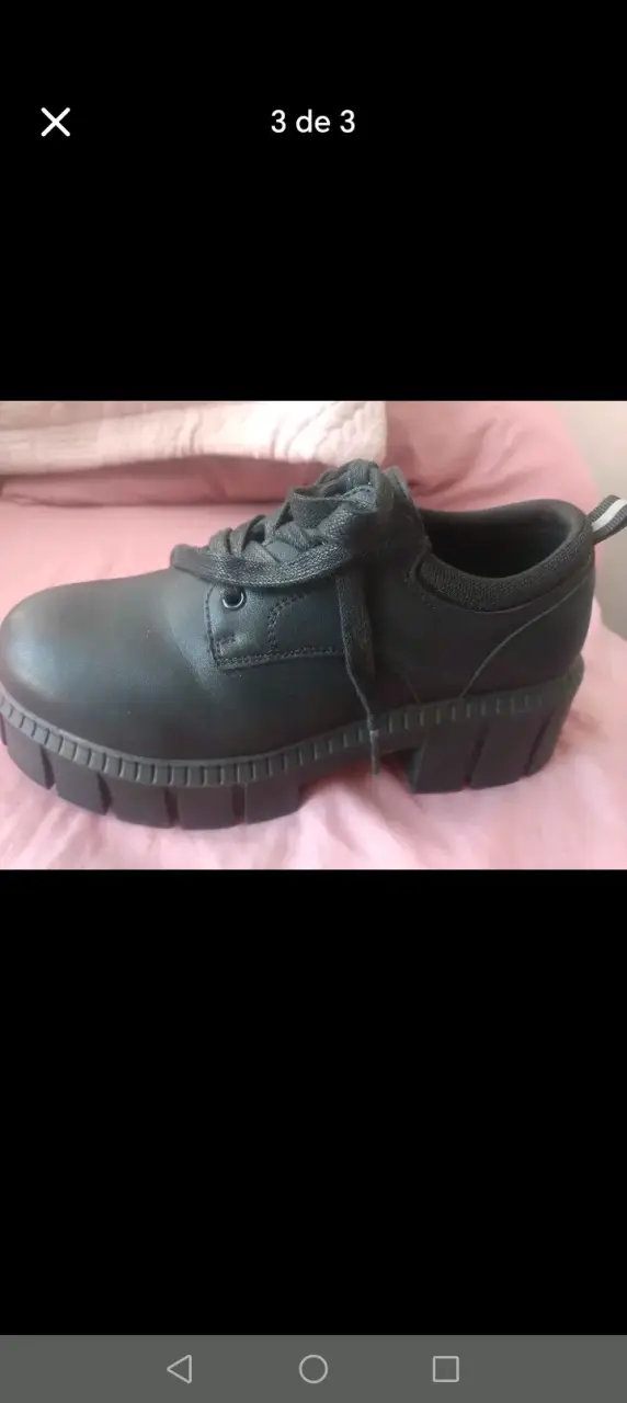 Zapatos negros Elv número 38 - 2