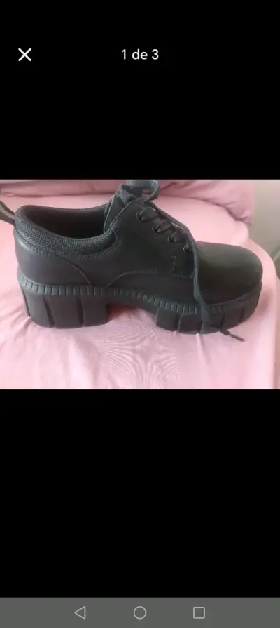 Zapatos negros Elv número 38 - miniatura 3