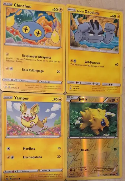 Cartas Pokémon Morpeko y Pikachu - miniatura 3