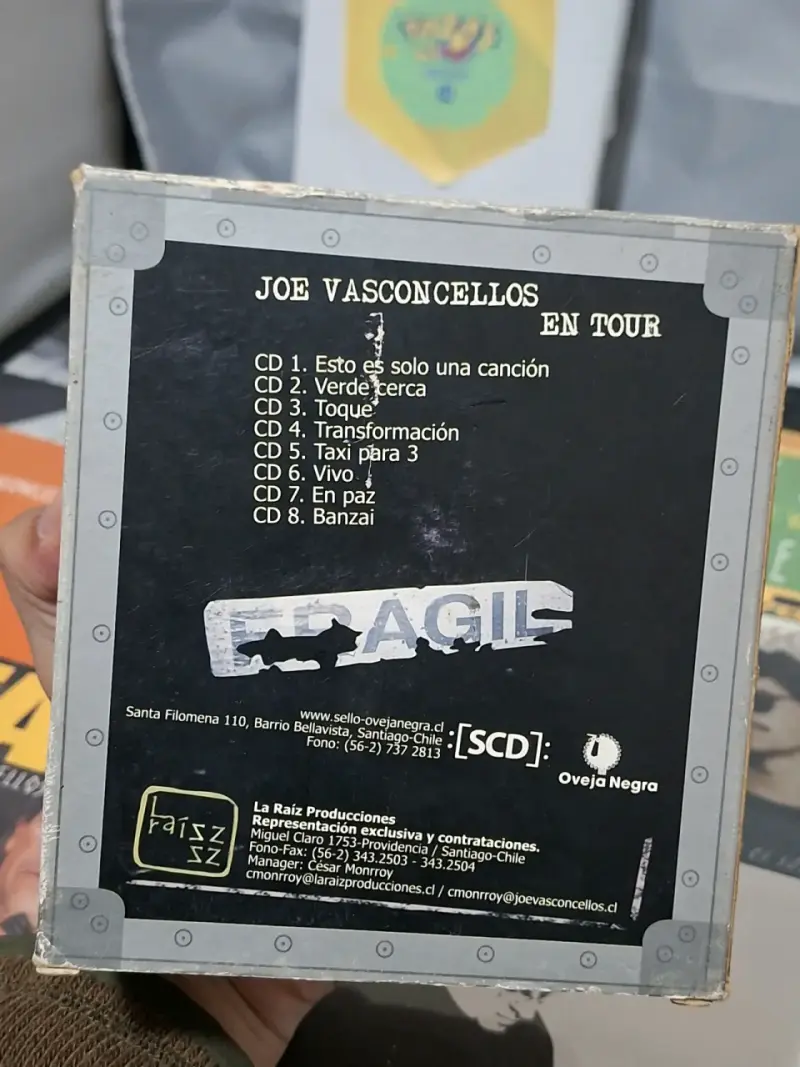 Colección de CDs Joe Vasconcellos - 4