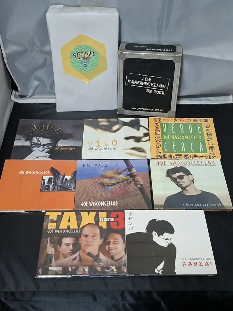 Colección de CDs Joe Vasconcellos - 5
