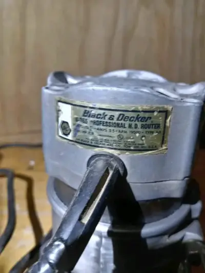 Ruteadora Black and Decker VINTAGE AMERICANA - miniatura 2
