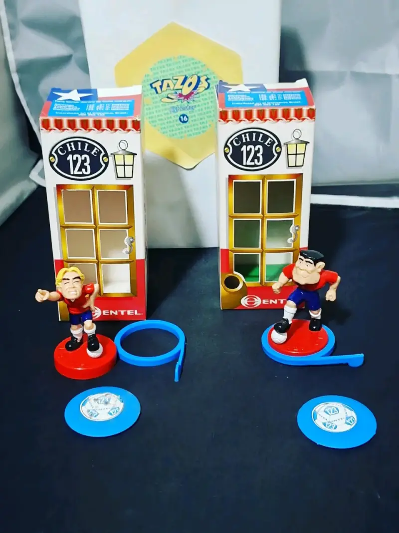 Figuras Promocionales Entel de Francia 98 - 1