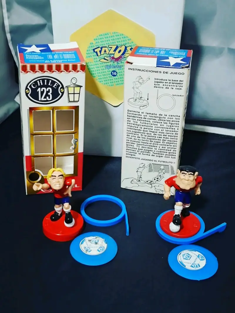 Figuras Promocionales Entel de Francia 98 - 2