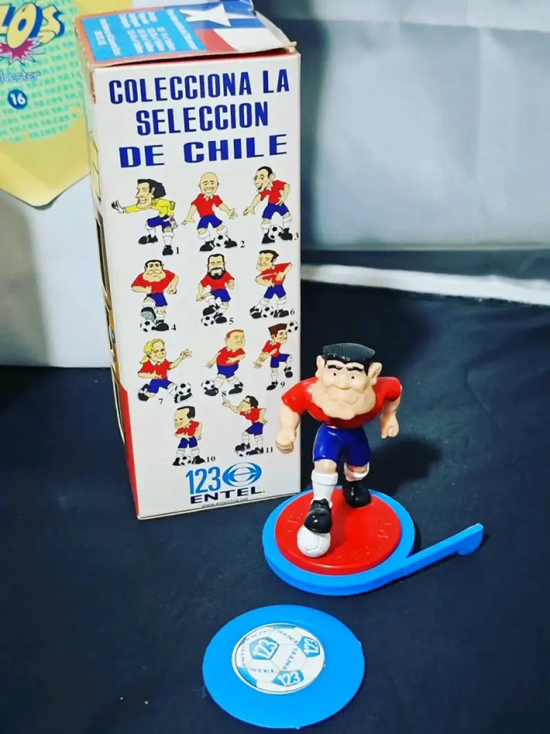 Figuras Promocionales Entel de Francia 98 - 3