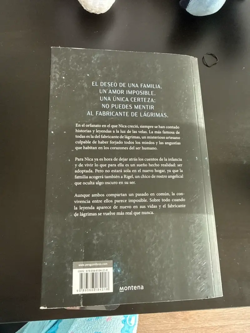 Libro 'Fabricante de Lágrimas' - 2