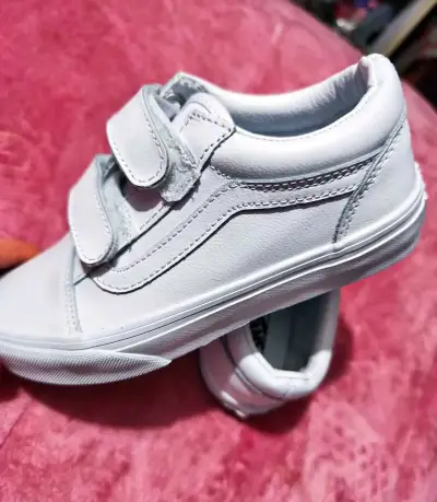 Zapatillas Vans Old Skool Blancas Niño - miniatura 2