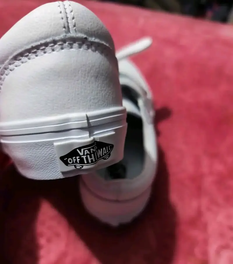 Zapatillas Vans Old Skool Blancas Niño - 4