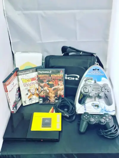 Consola PlayStation 2 con juegos - miniatura 1