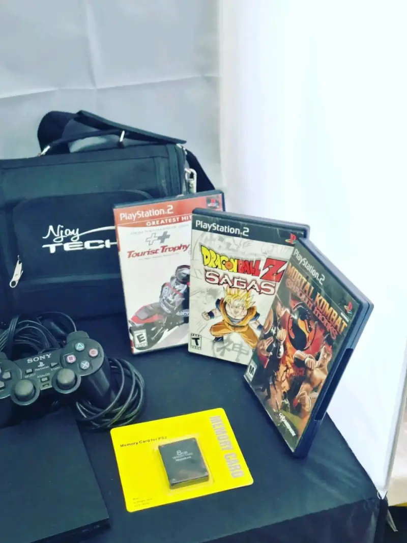 Consola PlayStation 2 con juegos - 2