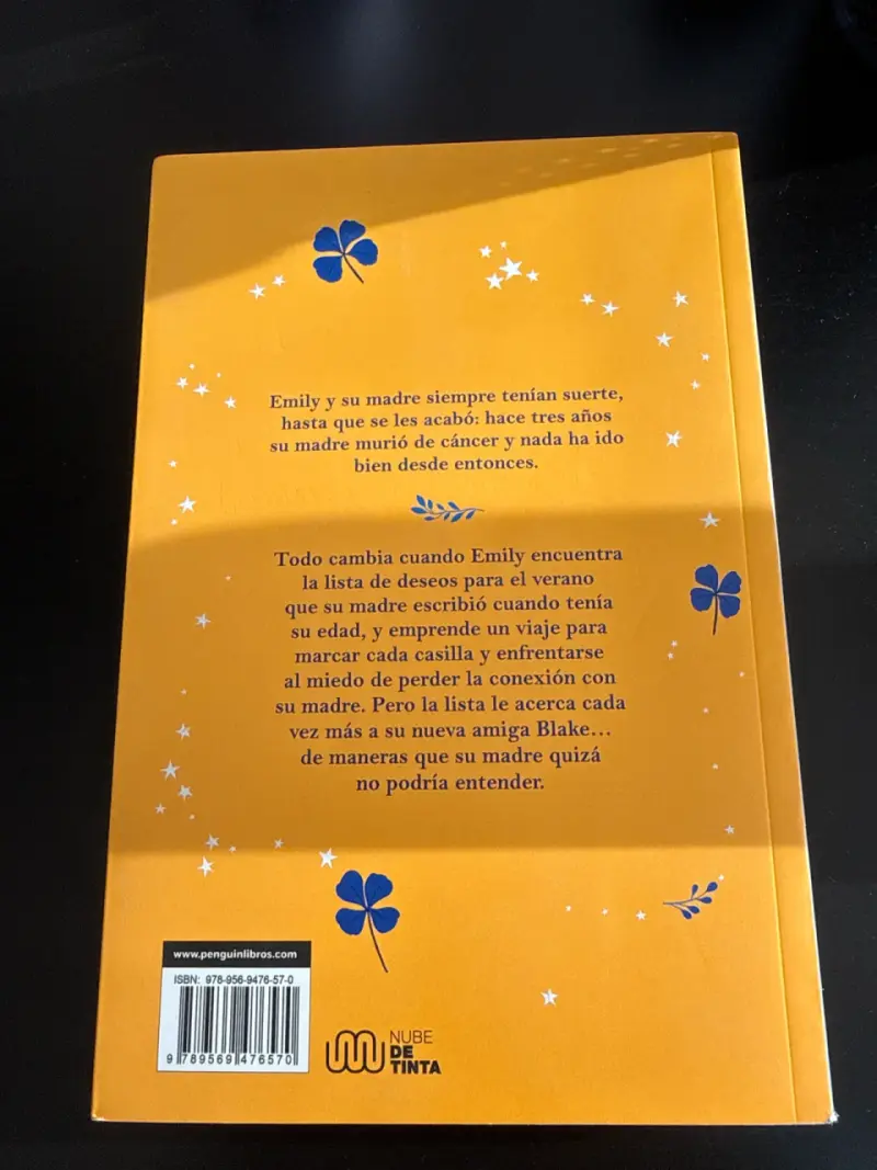 Libro 'La lista de la suerte' - 2
