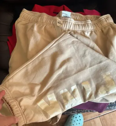 Pantalón deportivo burdeos PINK - miniatura 2