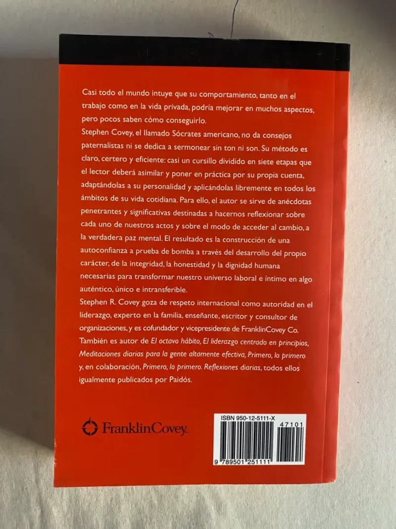 Libro Los 7 hábitos de Stephen R. Covey - 2
