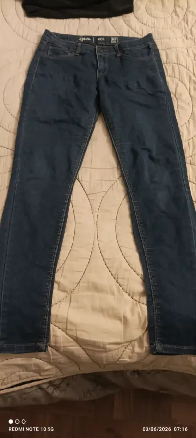 Jeans azul niña Sybilla - miniatura 1