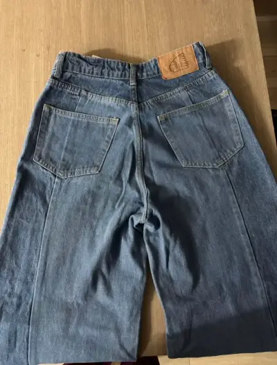 Jeans wide leg azul Americano 36 - miniatura 3