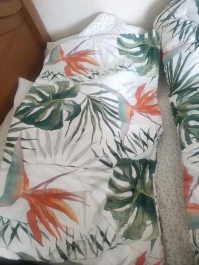 Edredón estampado tropical - miniatura 2