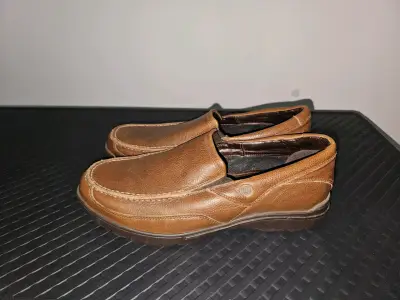 Mocasines de cuero marrón marca Guante - miniatura 2
