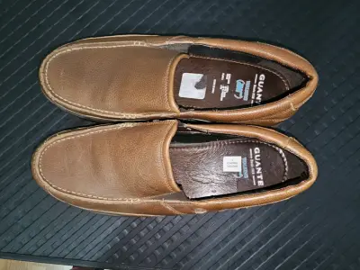 Mocasines de cuero marrón marca Guante - miniatura 3