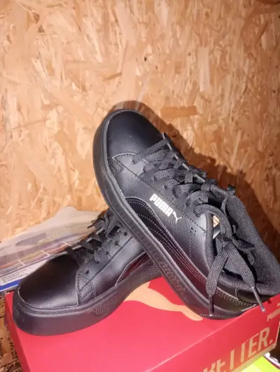 Zapatillas Puma negras - miniatura 1