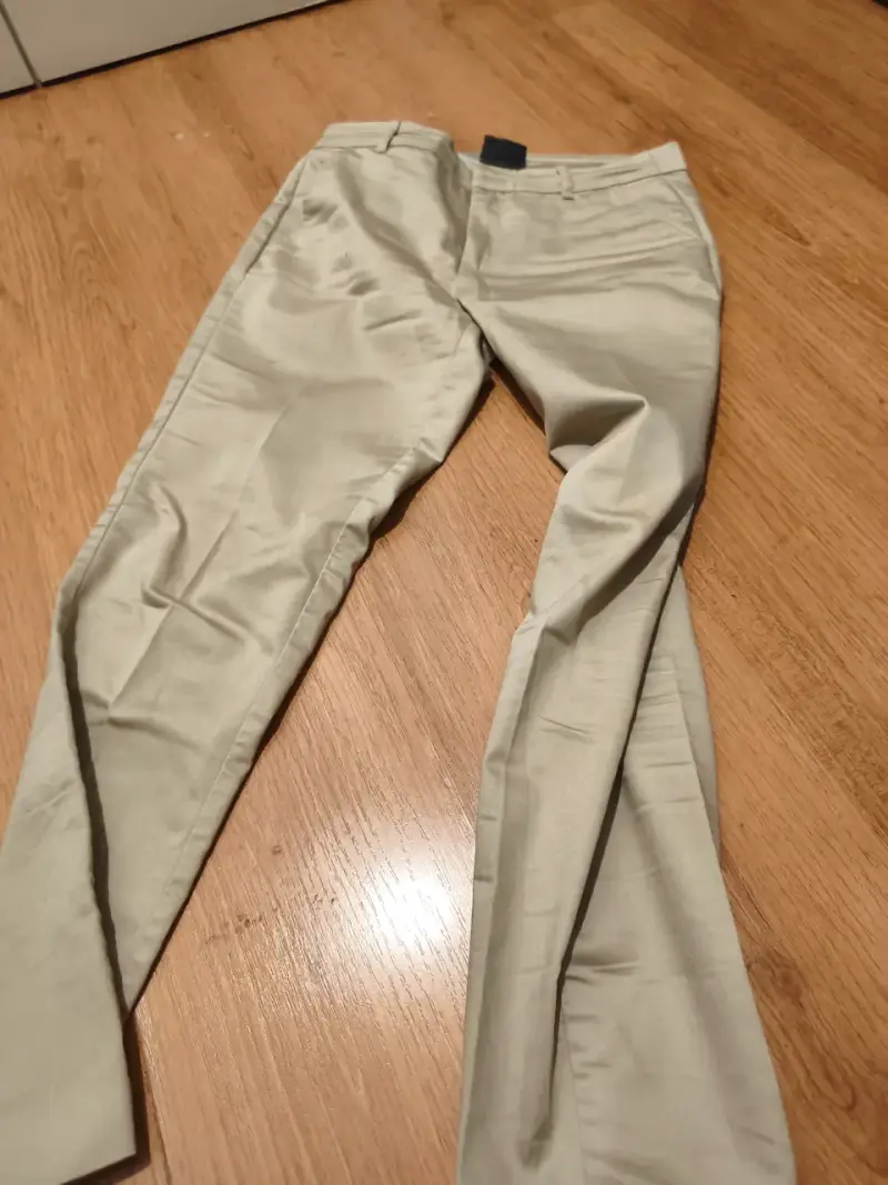 Pantalones beige de vestir