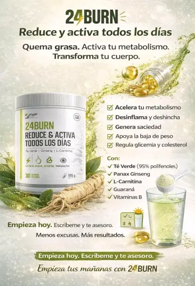 Suplemento FWP 24Burn limón 500g - miniatura 2