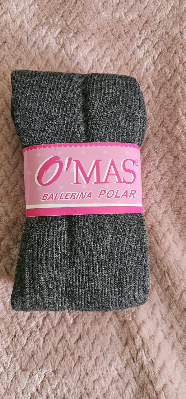 Pantys  gris talla 5-6 - 2