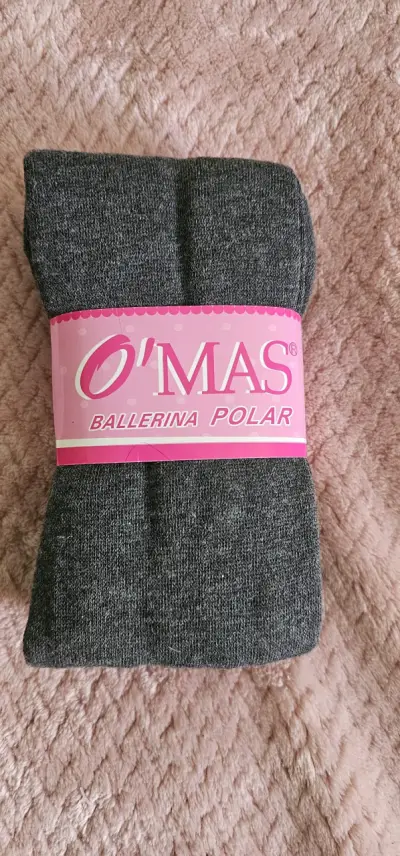 Pantys  gris talla 5-6 - miniatura 2