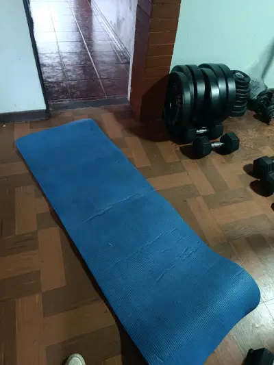 Barra con pesas ajustables - miniatura 6