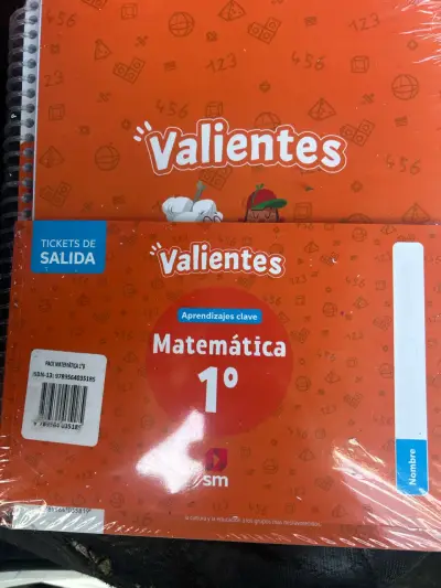 Cuaderno Matemática 1 Valientes - miniatura 2