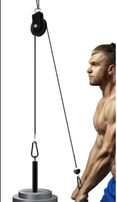Sistema de poleas para musculación - miniatura 1