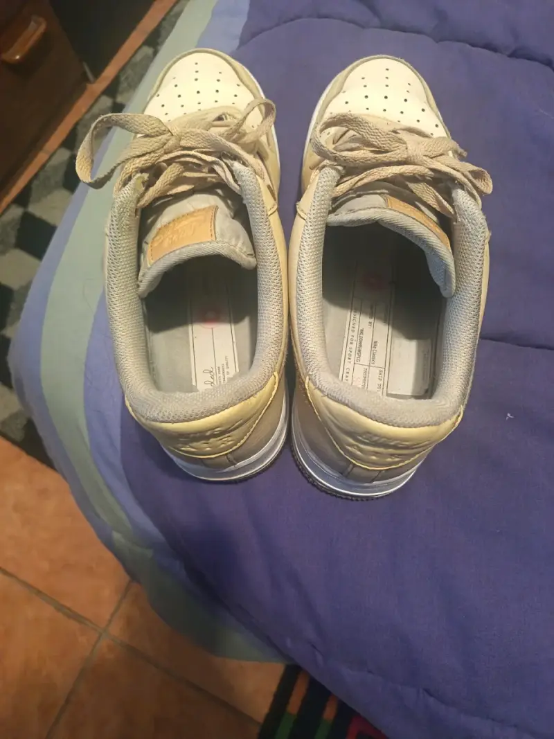Zapatillas deportivas amarillo beige - 4