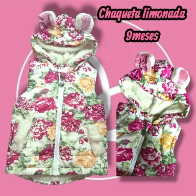 Chaqueta floral para bebé - miniatura 1