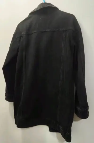 Chaqueta de mezclilla negra XS - miniatura 2