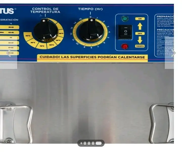 Deshidratador de alimentos de acero - 4