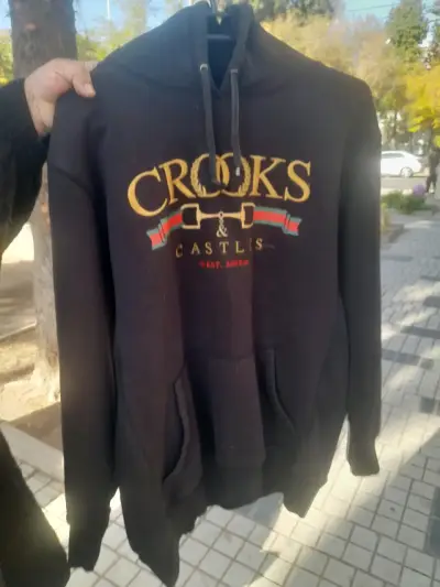 Polerón Crooks & Castles negro - miniatura 3
